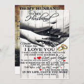 To My Husband Gift, Holiday Gift シーズンカード (正面/裏面)
