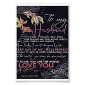 To My Husband Letter | Best Father's Day Present | フォトプリント (正面)
