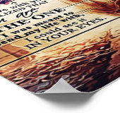 To My Husband Letter Decor | Gift For Husband ポスター (角)