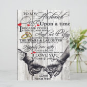 To My Husband Letter, Love Quotes Gift メニュー (スタンド正面)