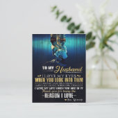 To My Husband | Love Quotes To Father | 招待状 (スタンド正面)