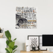 To my Husband |To My Husband Letter | Cute Present ポスター (ホームオフィス)