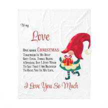 To My Love One Christmas town