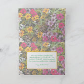 To My Mother-In-Law/ floral/Lucky Me カード (内部)