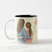 To My Sister – Custom Photo Coffee Mug ツートーンマグカップ (左)