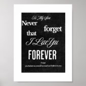 To My Son Poster ポスター (正面)