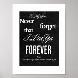 To My Son Poster ポスター