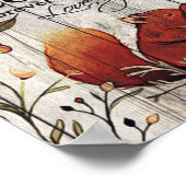 To my Wife Letter | Cute Gift For Your Wife ポスター (角)