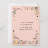 To Our Beautiful Granddaughter At Christmas シーズンカード (裏面)