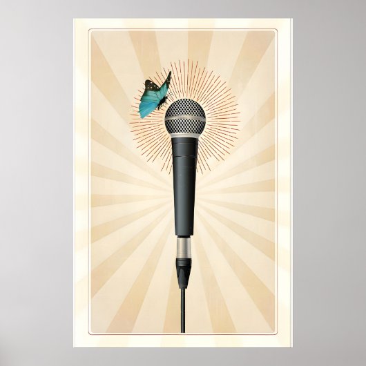 To Pimp A Butterfly Inspired Original Print Design ポスター (正面)