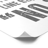 To Quote Hamlet No - Funny Sarcastic Quote  ポスター (角)