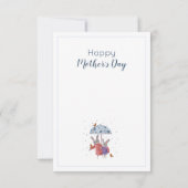 To Rabbits and Robins Happy Mother's Day from your サンキューカード (裏面)