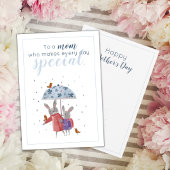 To Rabbits and Robins Happy Mother's Day from your サンキューカード
