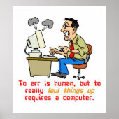 To Really Err is Computer (1) ポスター (正面)