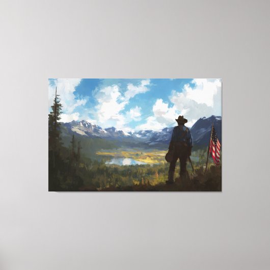 To Stand and Behold キャンバスプリント (正面)