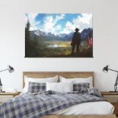 To Stand and Behold キャンバスプリント (インサイチュ (寝室))