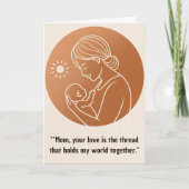 To the best mom ever—thank you for everything カード (正面)