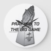 TO THE BIG GAME  ラージ壁時計 (正面)