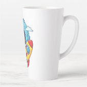 To the moon カフェラテマグ (右)