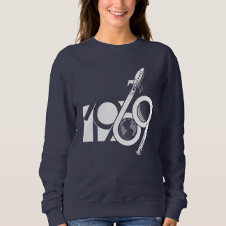 To the Moon 69 - white スウェットシャツ