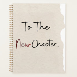 To The New Chapter Planner Cover プランナー手帳