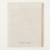 To The New Chapter Planner Cover プランナー手帳 (裏面)