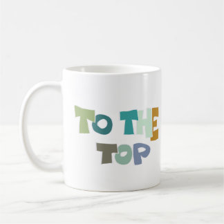 To The top コーヒーマグカップ