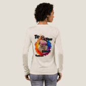 To You Black Woman トライブレンドＴシャツ (背面全体)