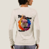 To You Black Woman トライブレンドＴシャツ (背面)