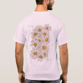 "To: You, From: Me" – 優しい心に贈るデイジーのTシャツ Tシャツ (裏面)