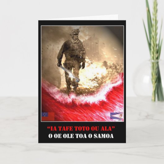 Toa oサモア カード (正面)