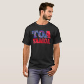 Toa Samoa or Samoan Flag or Rugby Tシャツ (正面フル)