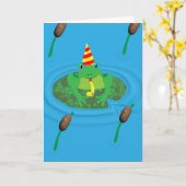 TOADに対して誕生日を持素晴らしつ カード (黄色い花)