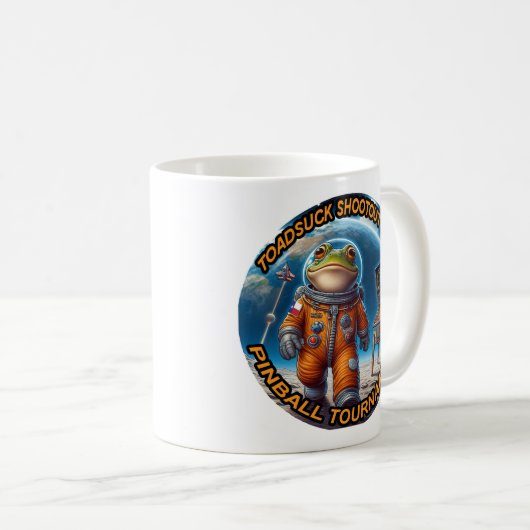Toad 吸 Shootout 2025 MUG コーヒーマグカップ (正面右)