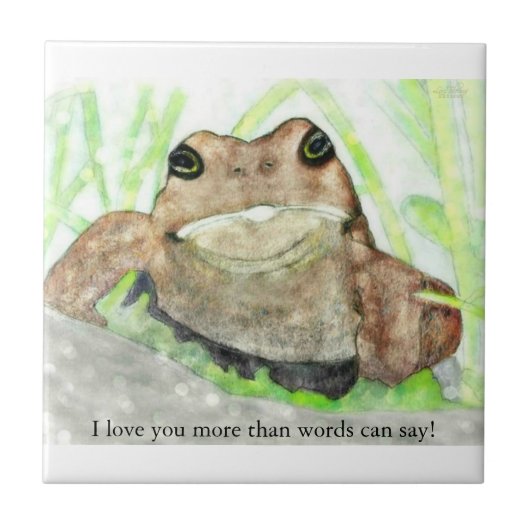 Toad – 言葉では言えないほど愛している タイル (正面)