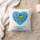 Toad-ally smitten with you クッション (ブランケット)