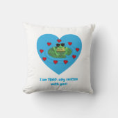 Toad-ally smitten with you クッション (正面)