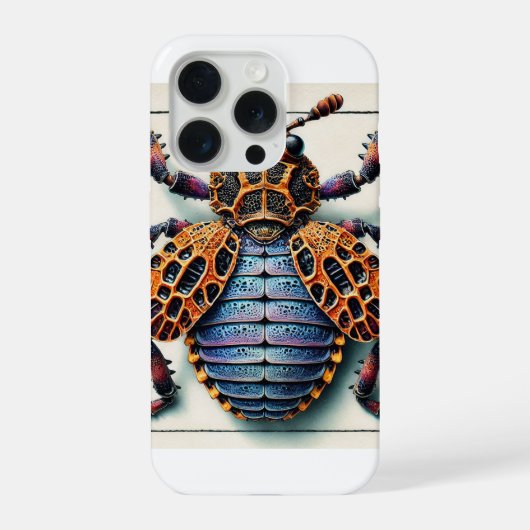 Toad Bug 270824IREF233 - Watercolor iPhoneケース (裏面)