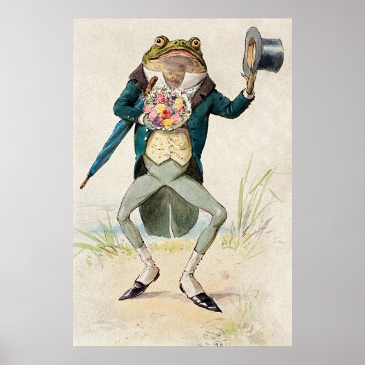 Toad Drawing ポスター (正面)