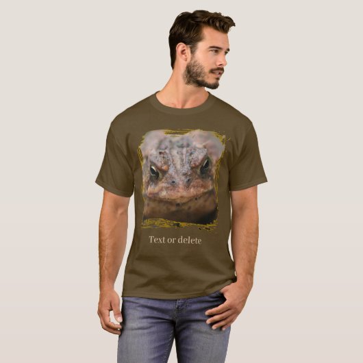 Toad Face Up Close Personalized T-Shirt Tシャツ (正面フル)