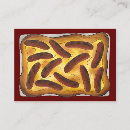 Toad in the Hole British Pub Restaurant Food 名刺 (正面)