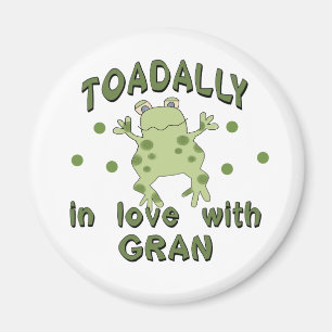 TOADALLY愛Granのカエル マグネット