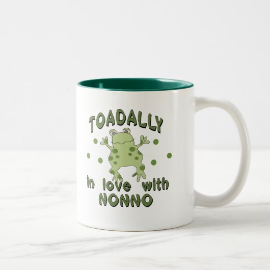 TOADALLY愛Nonnoのカエル ツートーンマグカップ (右)