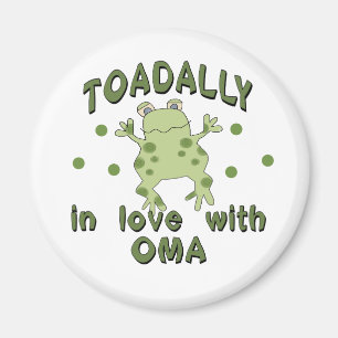 TOADALLY愛Omaのカエル マグネット