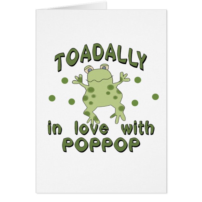 TOADALLY愛PopPopのカエル (正面)