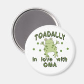 TOADALLY LOVE Oma Frog マグネット (正面/裏面)