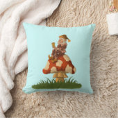 toadstoolの格言のおもしろいなファンタジーの枕 クッション (ブランケット)