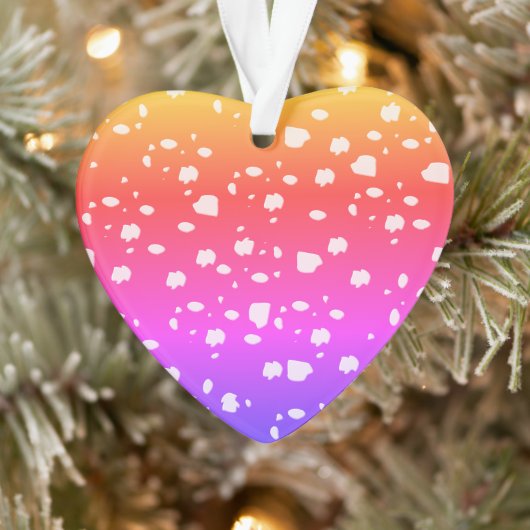 Toadstoolアート、虹の色 オーナメント (ツリー)