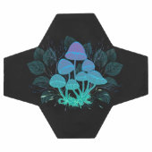 Toadstools in Bushes サッカーボール (フラット)