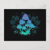 Toadstools in Bushes シーズンポストカード (正面)